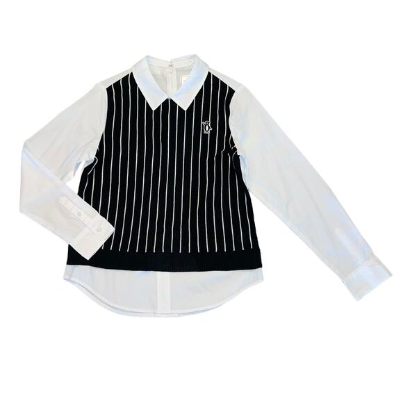 Sweater Blouse Penguin Top Chocoolate - Picture 7 of 10